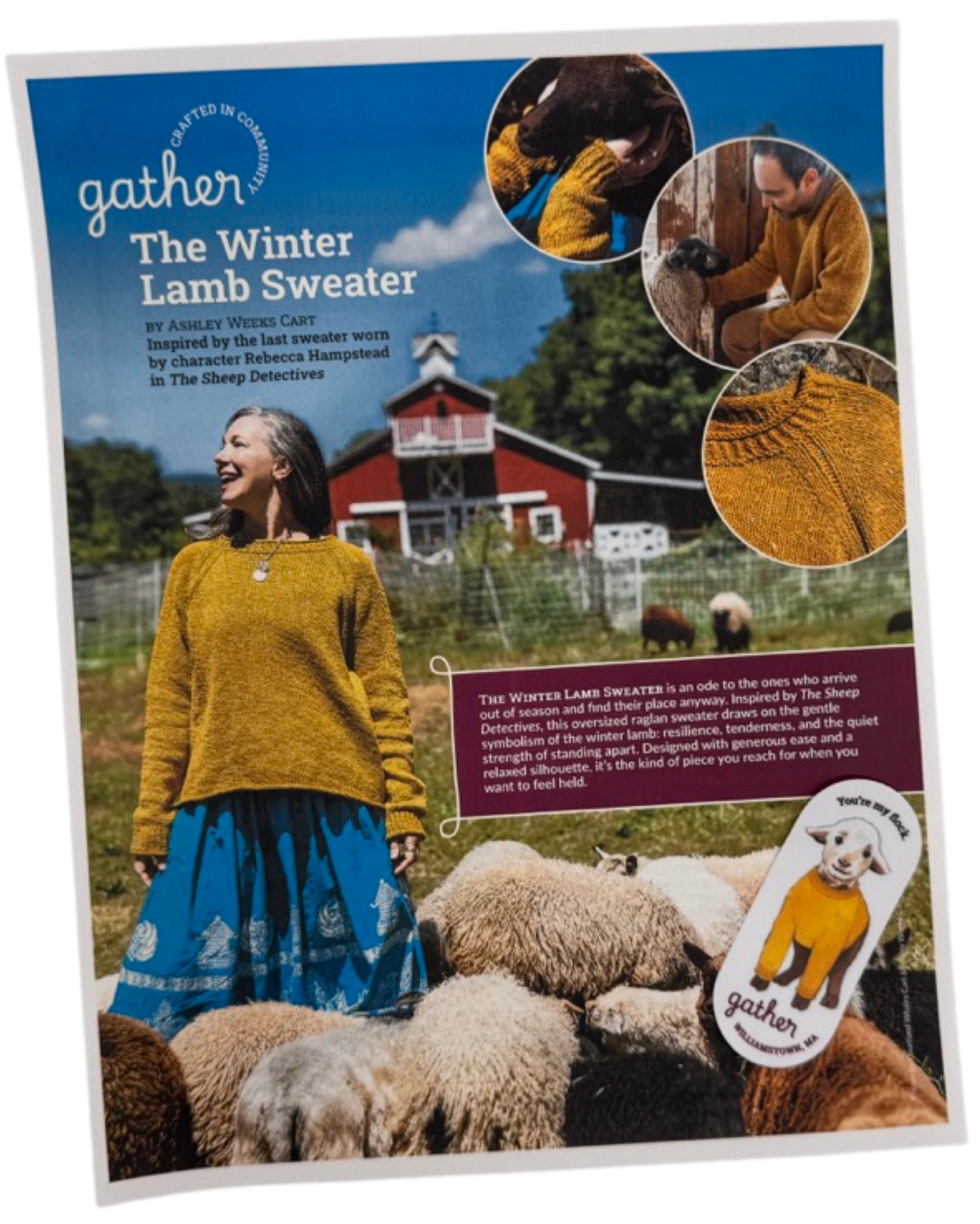 The Winter Lamb Sweater pattern
