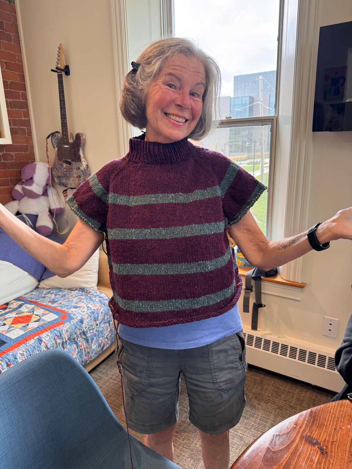 Knit Your 1st Sweater!