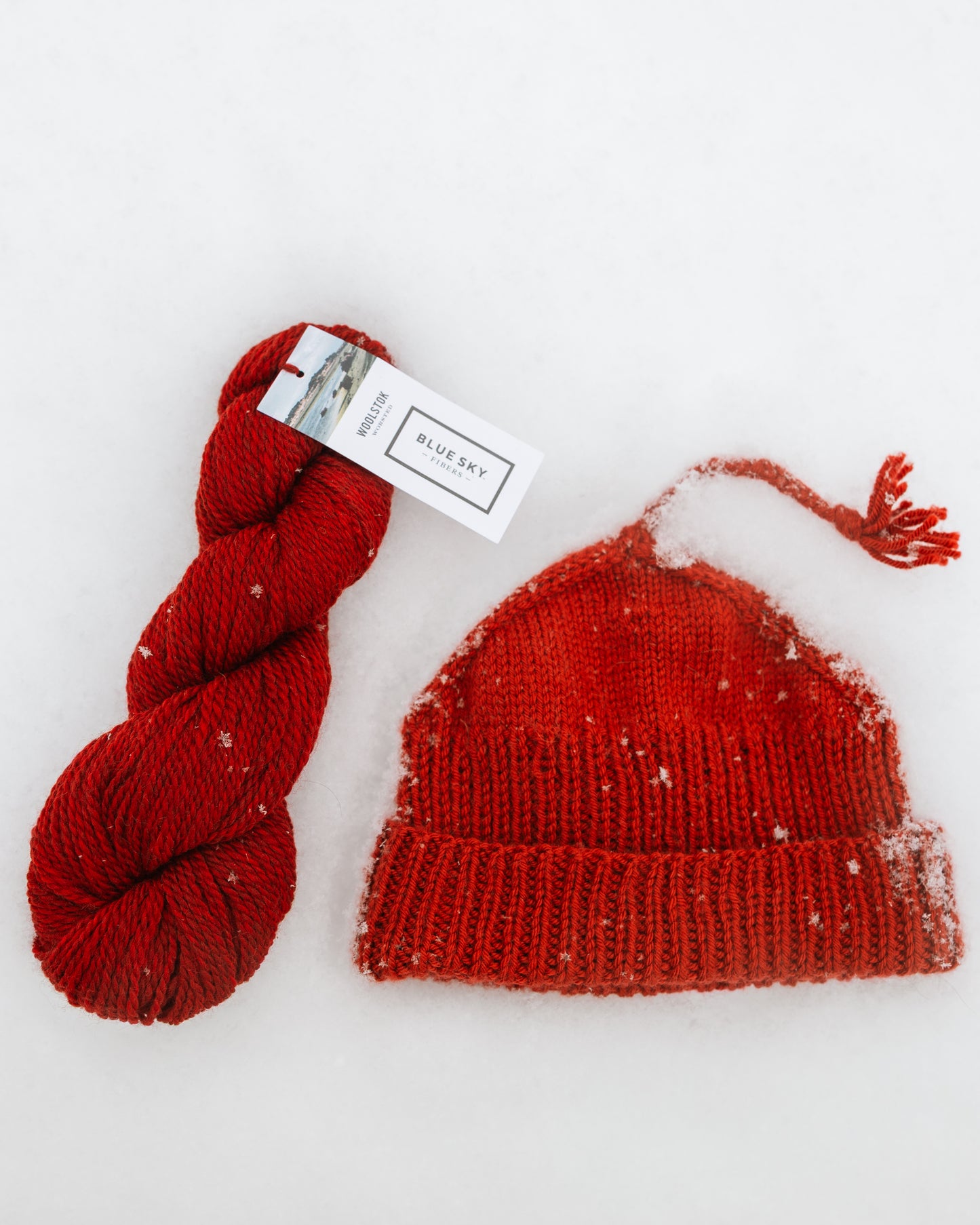 Melt the Ice Hat Yarn