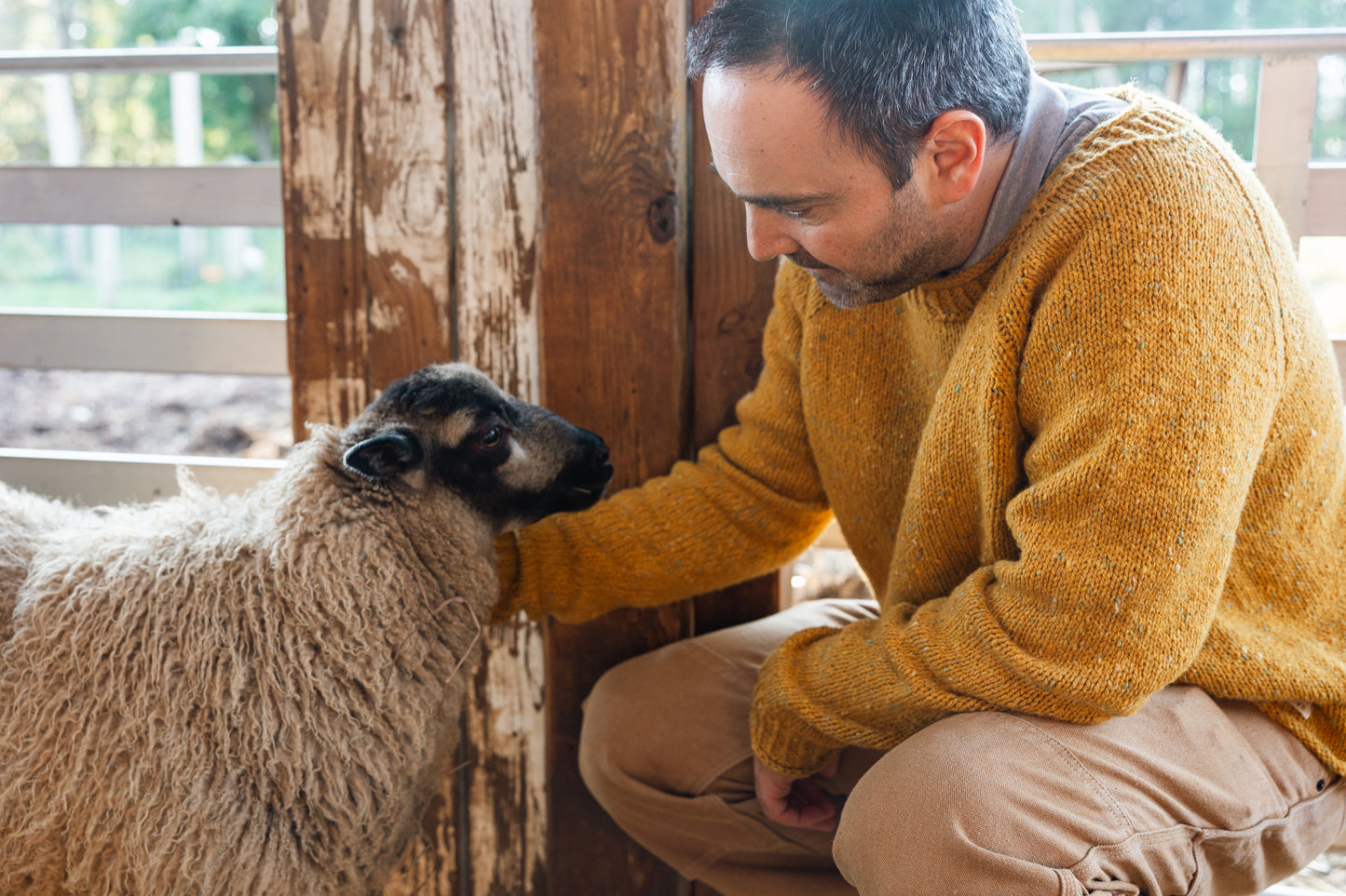 The Winter Lamb Sweater pattern