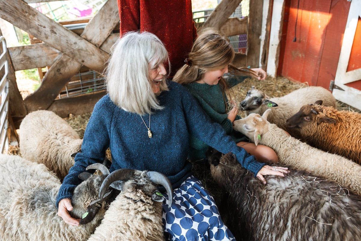 The Winter Lamb Sweater pattern