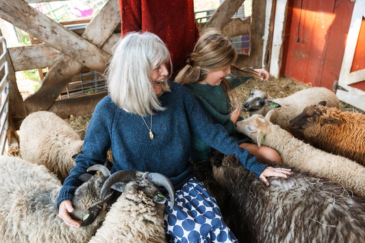 The Winter Lamb Sweater pattern