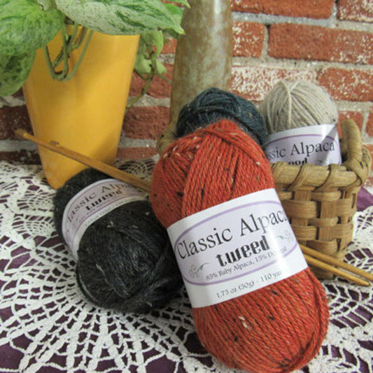 Classic Alpaca Tweed by The Alpaca Yarn Company