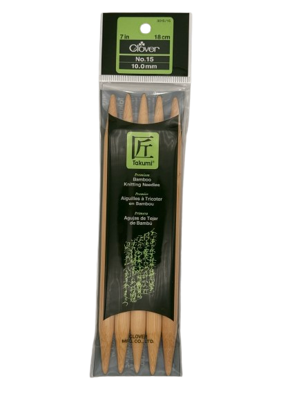 Clover Bamboo Double-Pointed Needles