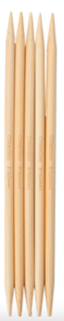 ChiaoGoo Bamboo Double Pointed Needles