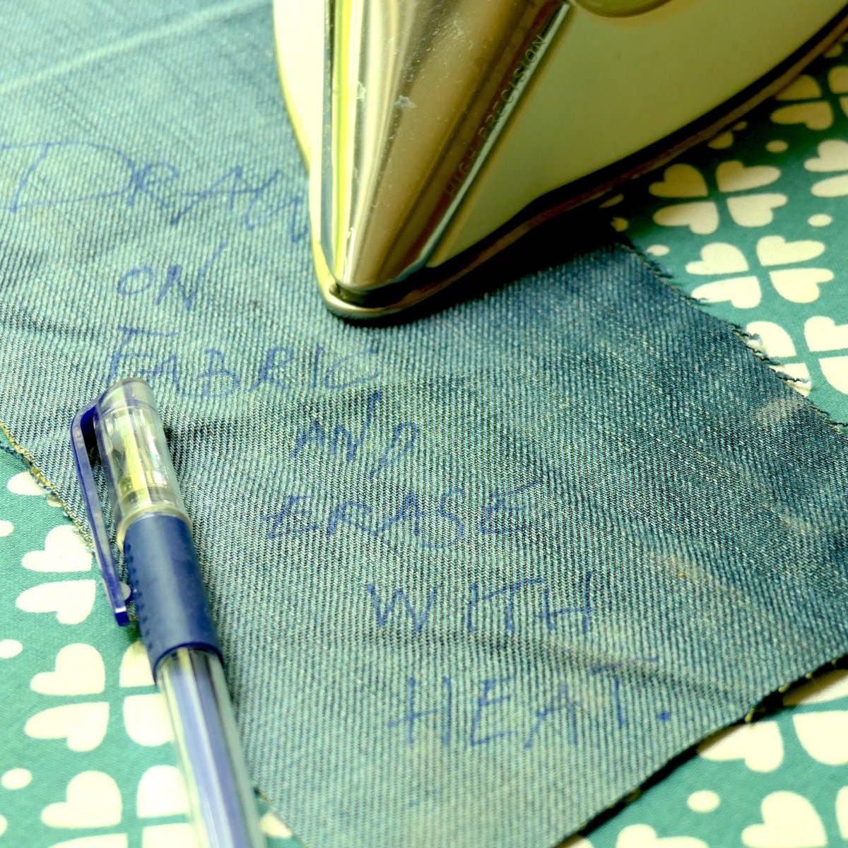 Heat Erasable Fabric Marking Pens