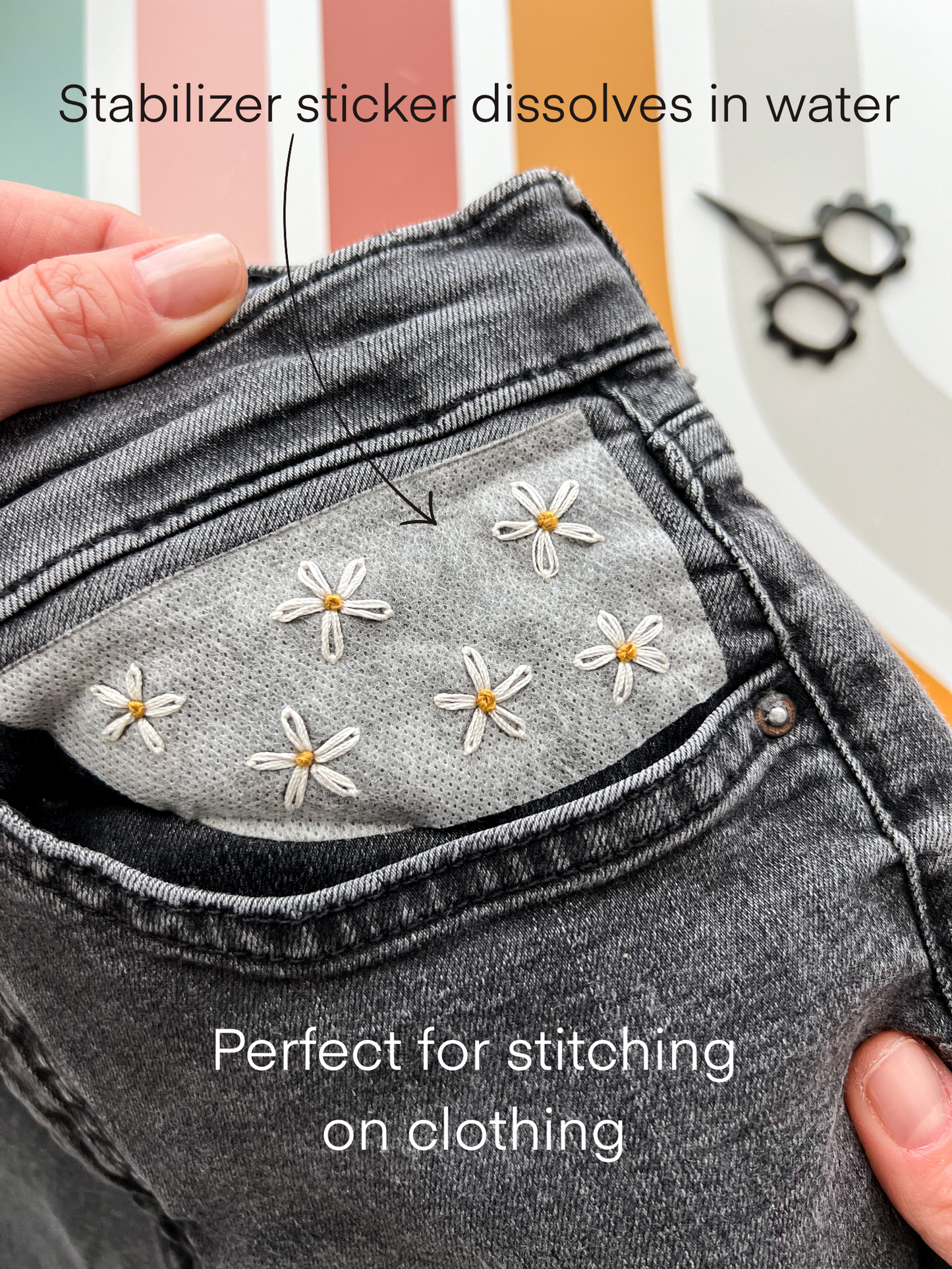 Stick & Stitch Floral embroidery patterns