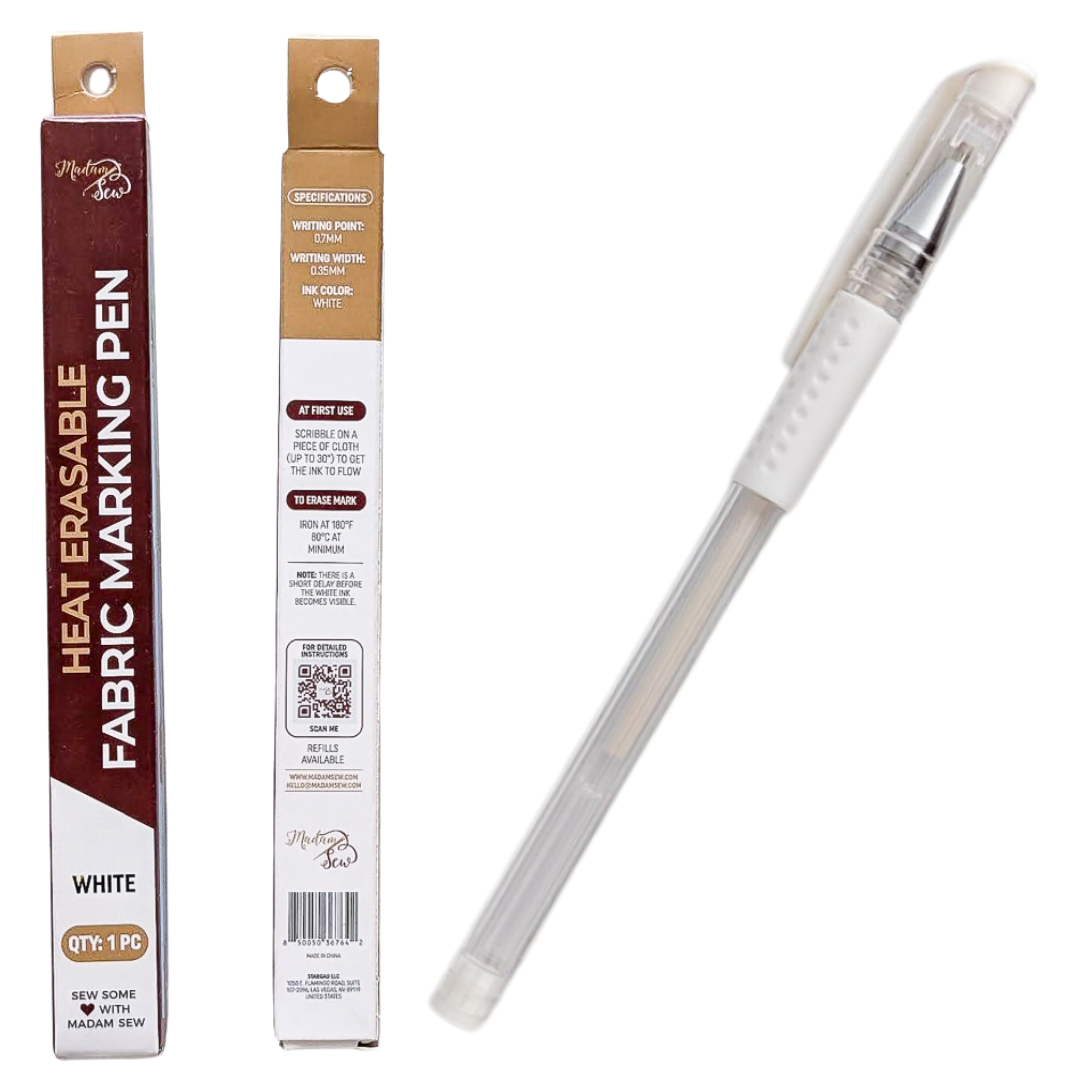 Heat Erasable Fabric Marking Pens