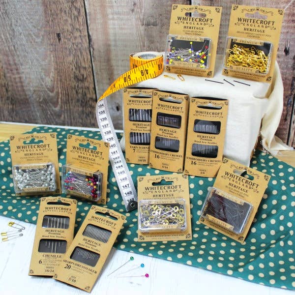 Embroidery Needles - Sizes 5 to 10 - (Set of 16)