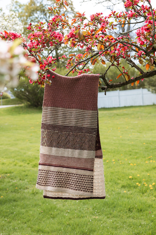 Persimmon Wrap Kit (Yarn + Pattern)