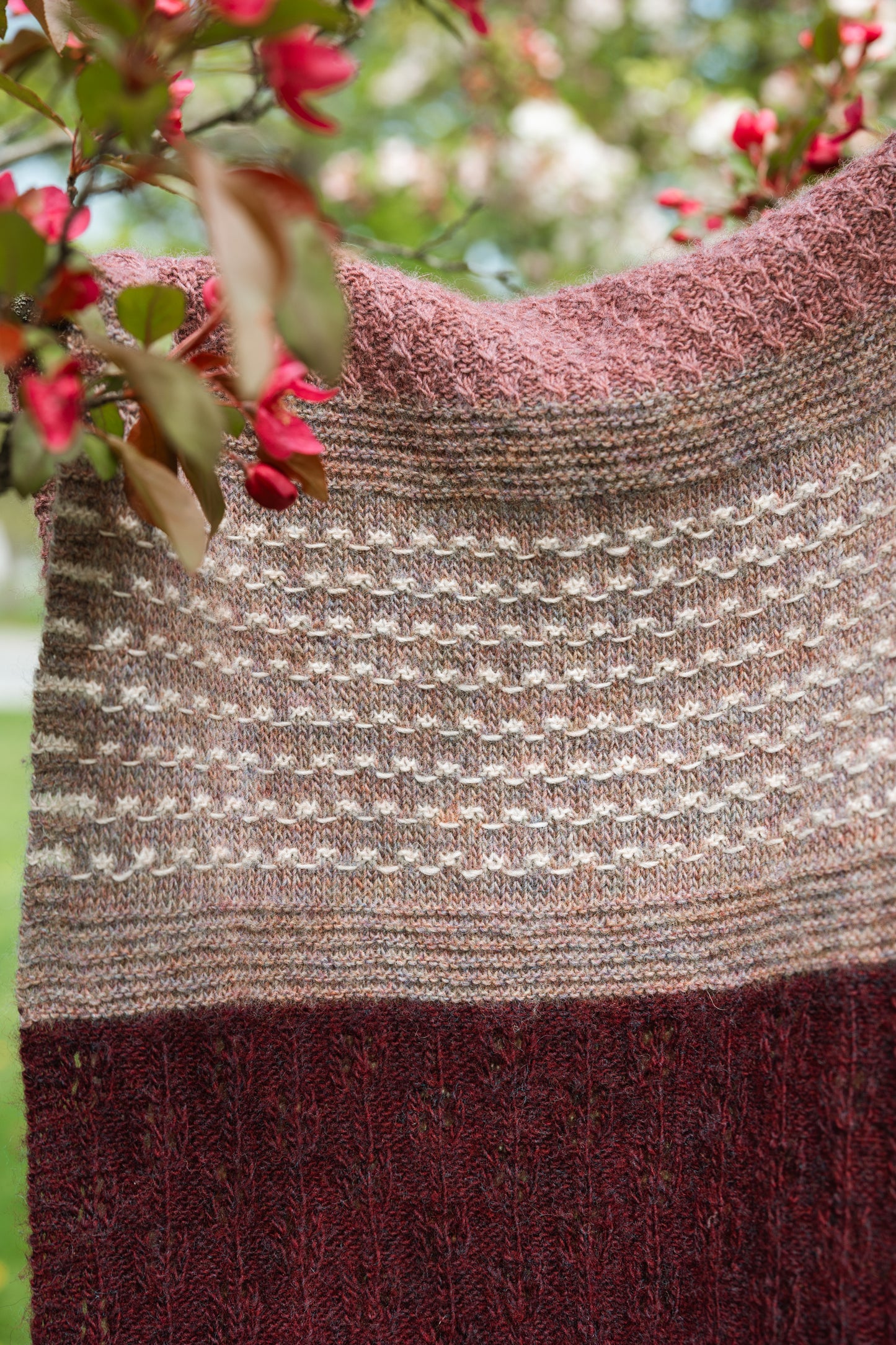 Persimmon Wrap Kit (Yarn + Pattern)