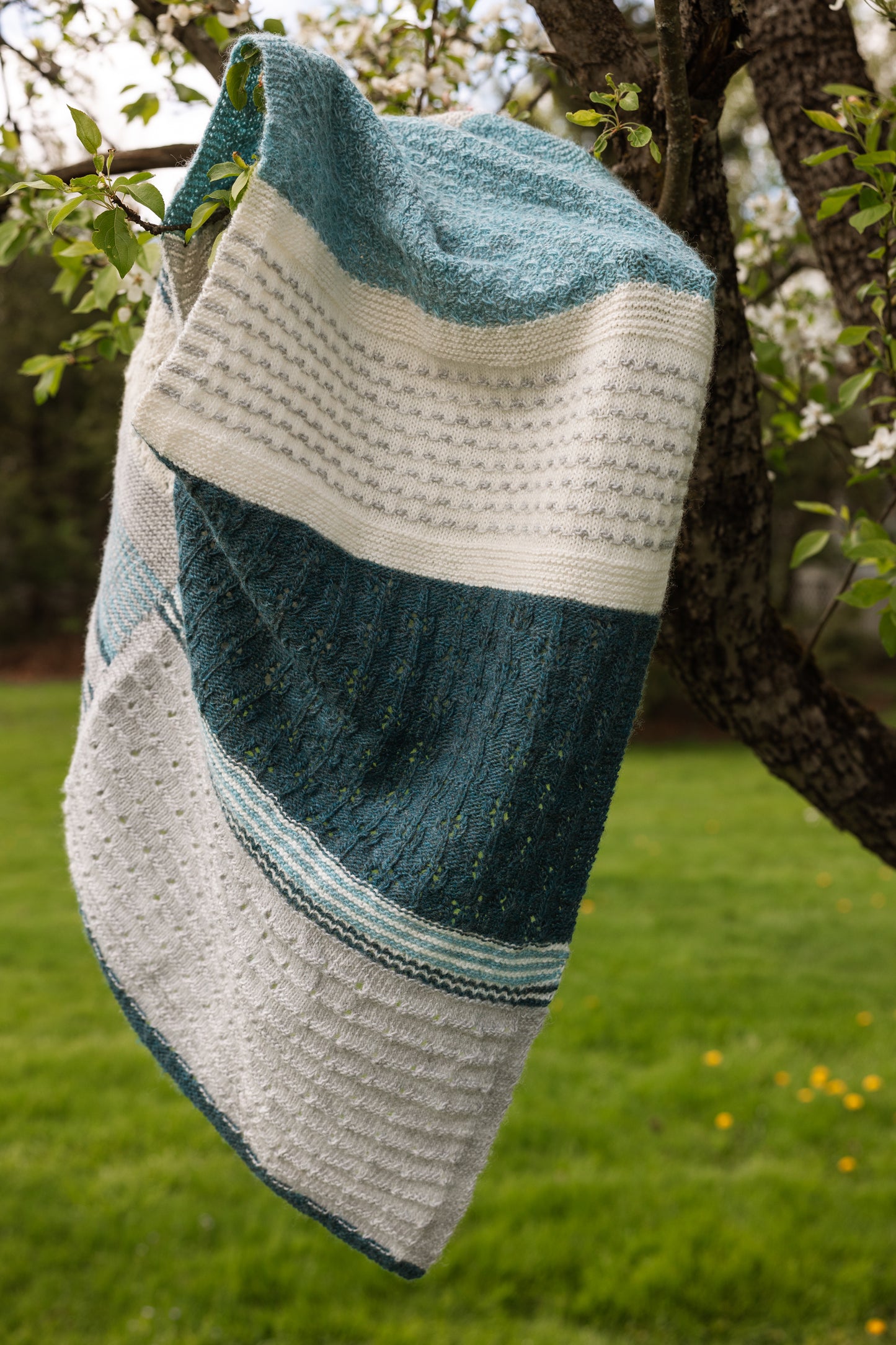 Persimmon Wrap Kit (Yarn + Pattern)