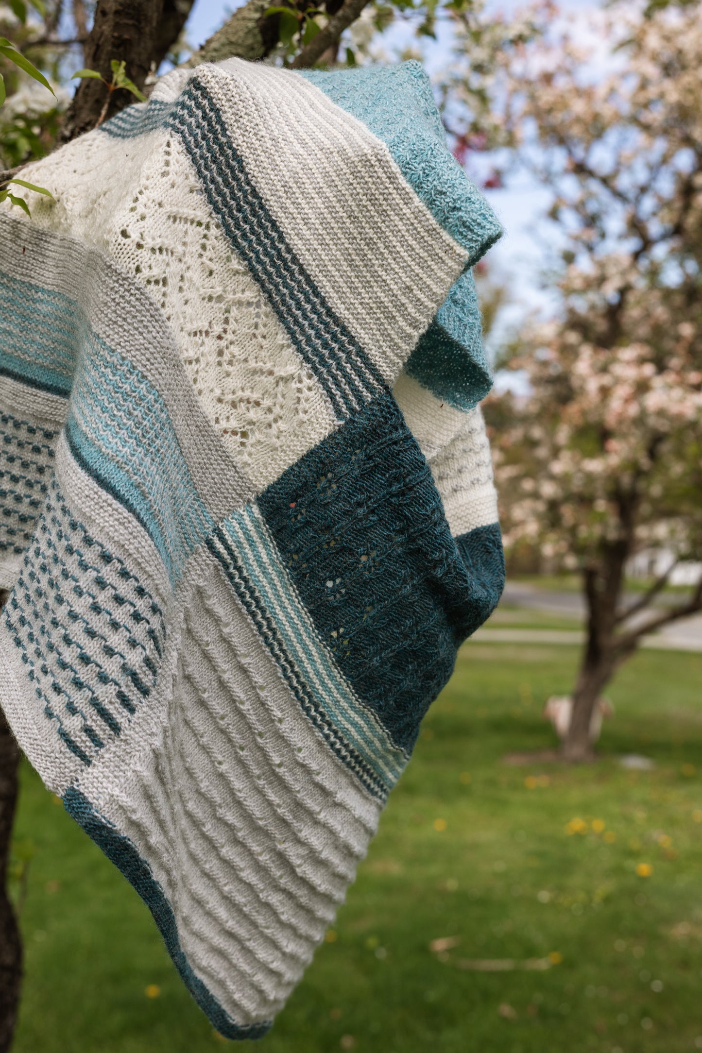 Persimmon Wrap Kit (Yarn + Pattern)