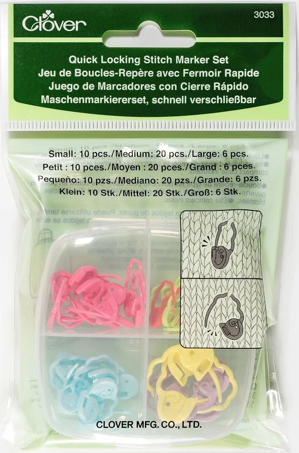 Clover Stitch Markers