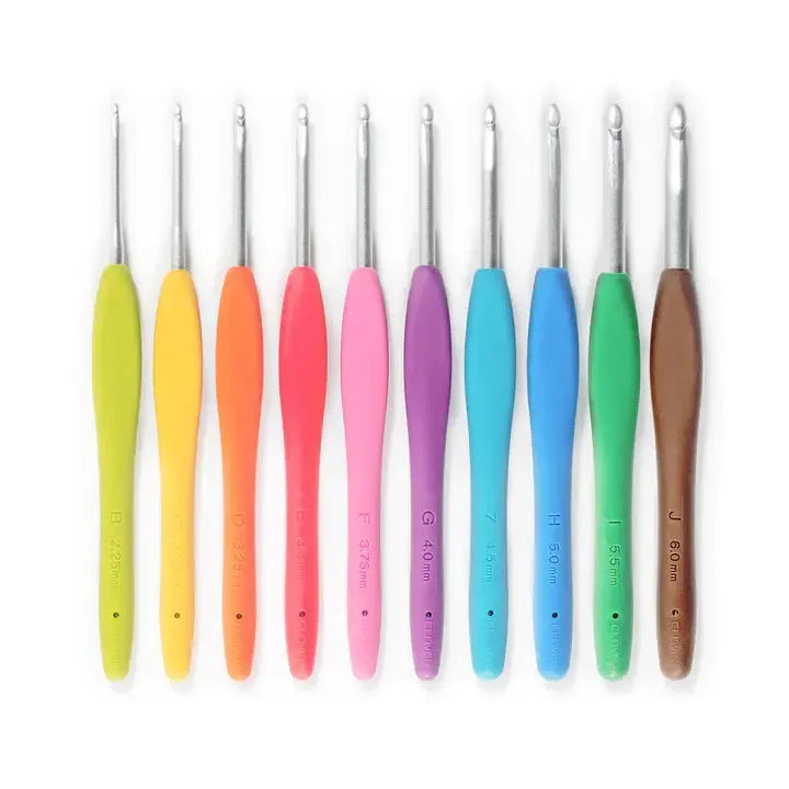 Clover Amour Crochet Hook Set of 10